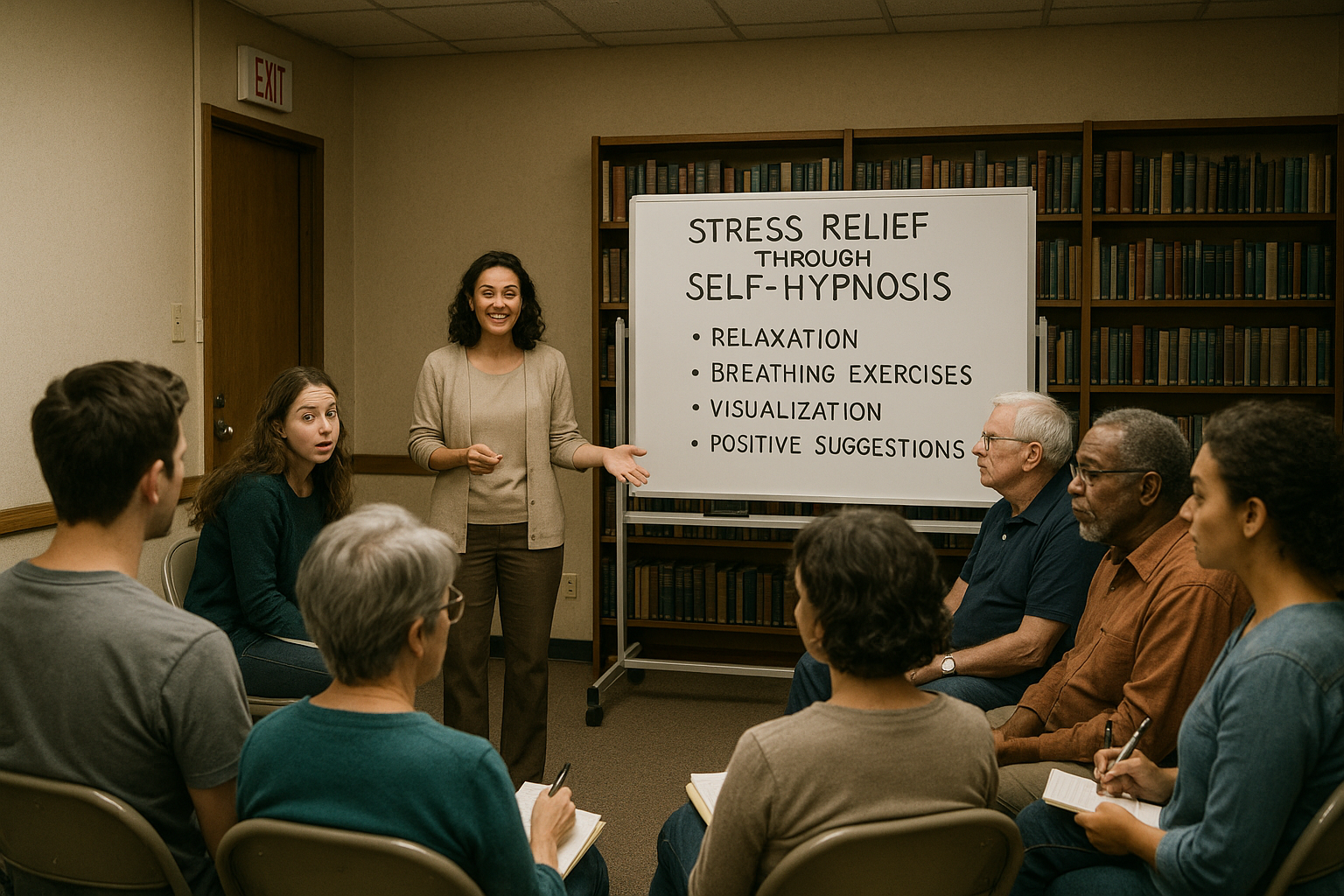 Teaching hypnosis workshops and community classes is one of the best ways to grow your practice.